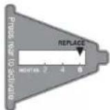 MAYTAG MRT118FFFH - Air Filter Status Indicator - 1