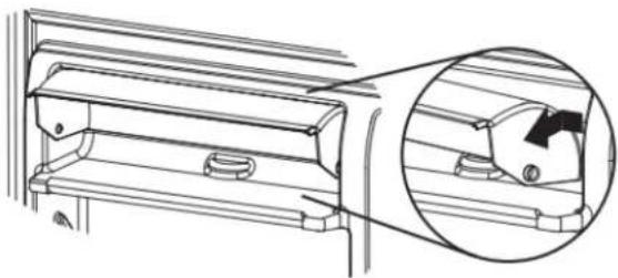 MAYTAG MRT118FFFH - Retrait et réinstallation du compartment utilitaire : - 1