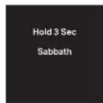 KITCHENAID KUWL214KPA - Modo de Sabbath (Sabadto) - 1