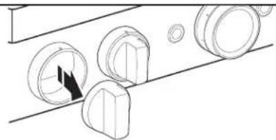 KITCHENAID KFGC506JYP - Retirer les boutons. - 1