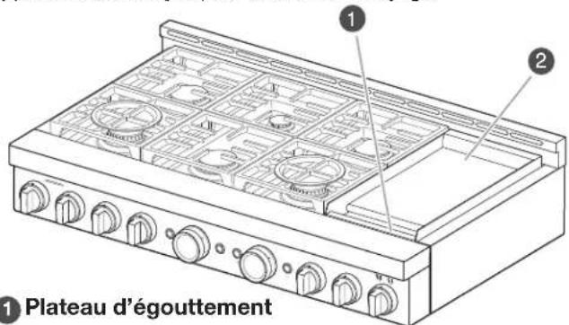 KITCHENAID KFGC506JYP - PLAQUE À FRIRE CHROMÉE (sur certains modèles) - 1