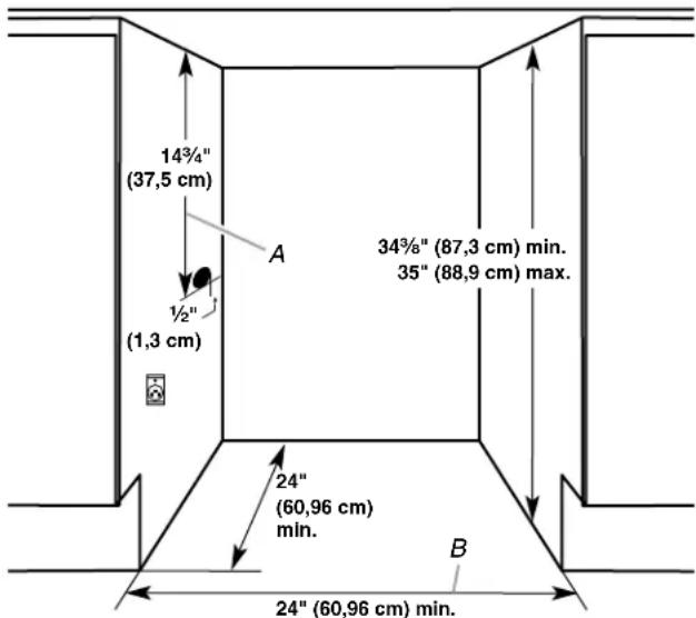 KITCHENAID KUWR214KPA - Dimensions de l'ouverture - 1