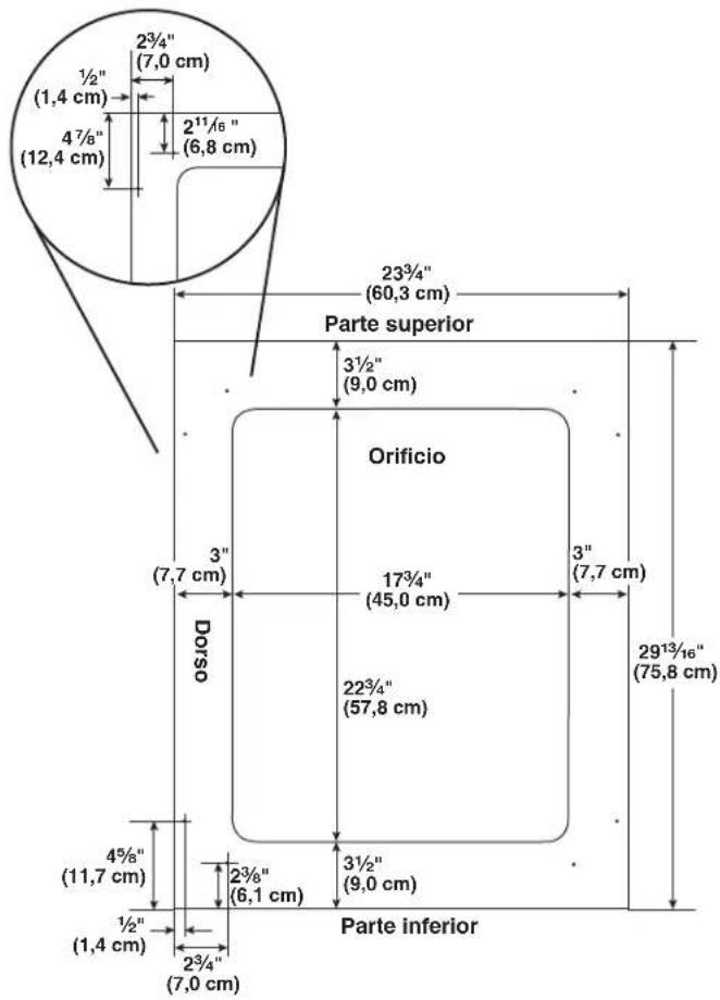 KITCHENAID KUWR214KPA - Marco recubierto - Vista trasera - 1