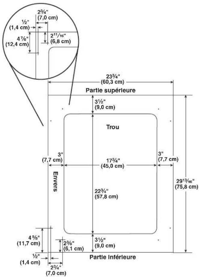KITCHENAID KUWR214KPA - Cadre décoratif – vue arrière - 1