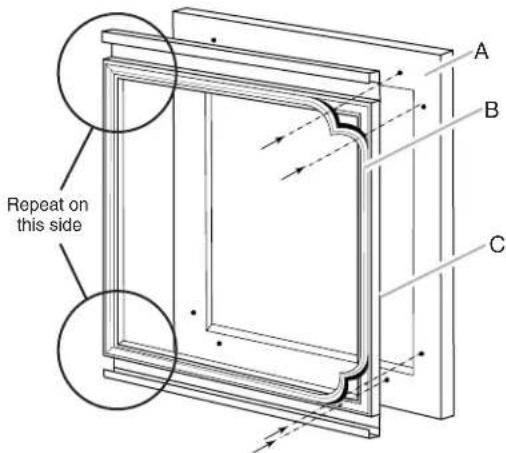 KITCHENAID KUWR214KPA - Attach the Overlay Frame - 2