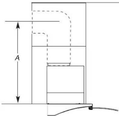 KITCHENAID KXU2836JSS - Décharge à l'extérieur, à travers le mur - 1