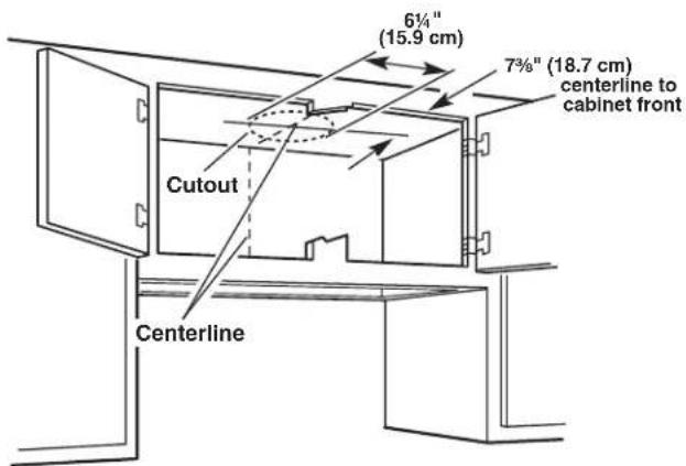 KITCHENAID KXU2836JSS - Venting Outside Through the Roof - 1