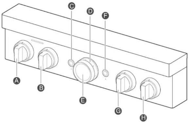 KITCHENAID KFGC506JMB - CONTROL KNOBS - 1