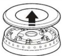 KITCHENAID KFGC506JMB - BRÛLEURS DE SURFACE SCELLÉS - 1
