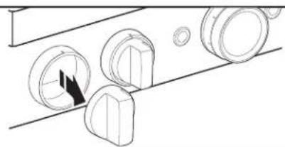KITCHENAID KFGC506JMB - Remove knobs. - 1