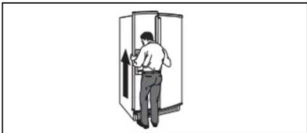 WHIRLPOOL WRS321SDHW - Remove Doors and Hinges - 12