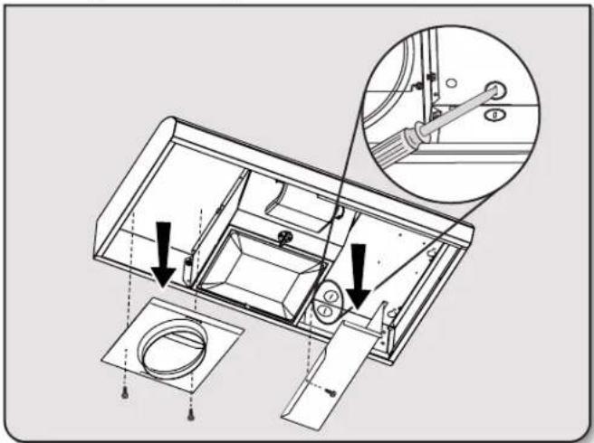 AMANA UXT2030ADB - Prepare Range Hood - 1