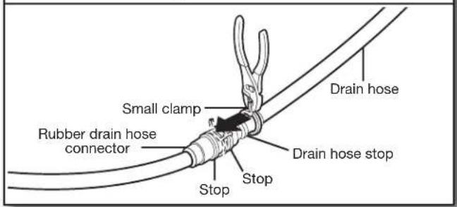 WHIRLPOOL WDF331PAHW - DRAIN HOSE CONNECTION - 2