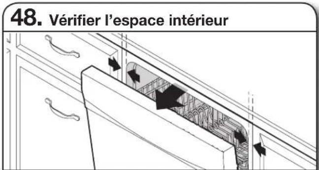 48. Vérifier l'espace intérieur