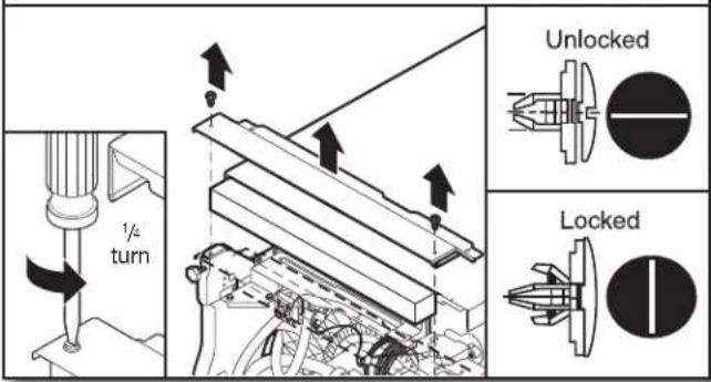 WHIRLPOOL WDF331PAHW - REMOVE ACCESS PANEL - 1