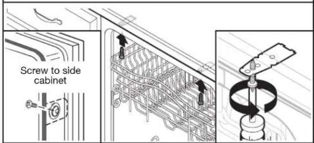 WHIRLPOOL WDF331PAHW - SECURE DISHWASHER IN CABINET OPENING - 2