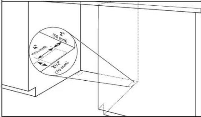 WHIRLPOOL WDF331PAHW - Pisos falsos: añada suplementos según sea necesario - 1