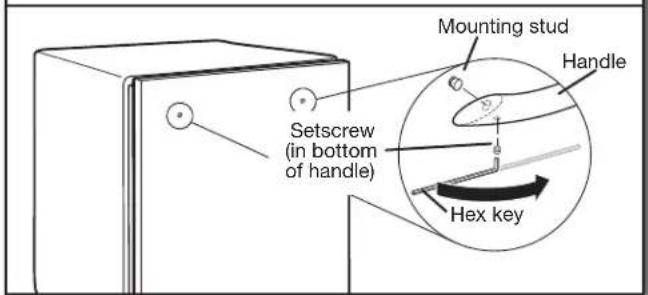 WHIRLPOOL WDF331PAHW - INSTALL DOOR HANDLE (ON SOME MODELS) - 1