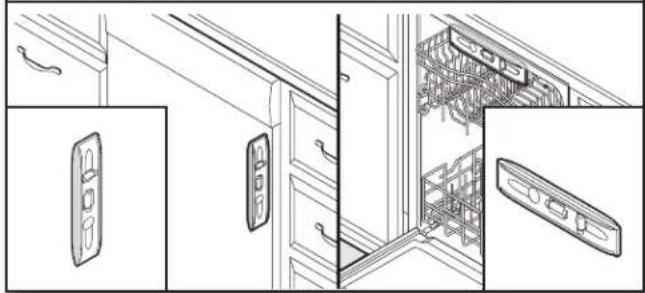 WHIRLPOOL WDF331PAHW - SECURE DISHWASHER IN CABINET OPENING - 1