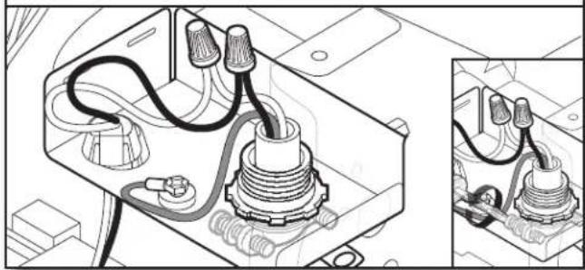 WHIRLPOOL WDF331PAHW - Power cord – secure cord in strain relief - 1