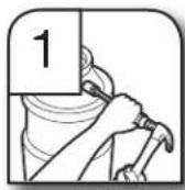 WHIRLPOOL WDF331PAHW - Connect drain hose - 2