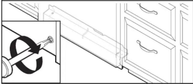 WHIRLPOOL WDF331PAHW - Apriete los tornillos - 1