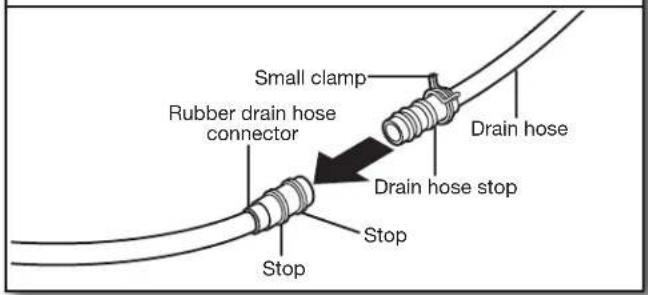 WHIRLPOOL WDF331PAHW - DRAIN HOSE CONNECTION - 1