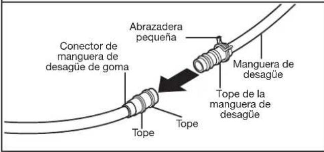 WHIRLPOOL WDF331PAHW - CONEXIÓN DE LA MANGUERA DE DESAGÜE - 1