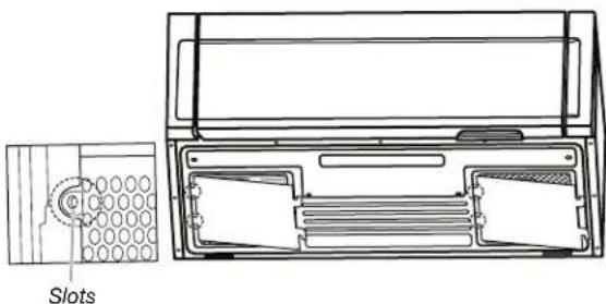 WHIRLPOOL WML55011HW - Installing/Replacing Filters and Light Bulbs - 4