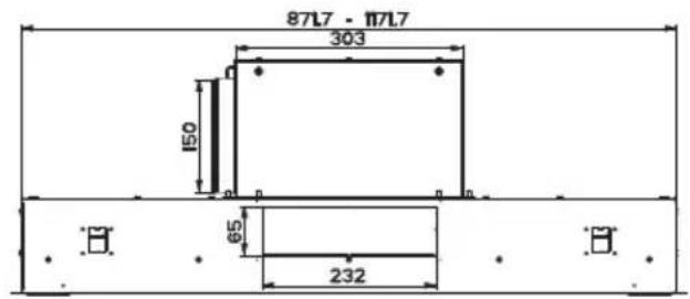 FABER Heaven 2.0 120 X Plus - Dimensions - 3