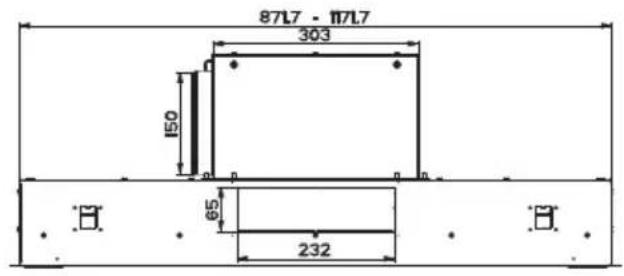 FABER Heaven 2.0 90 X Plus - Buitenafmetingen - 3