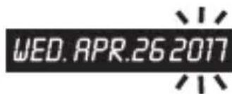 Conair Luna WCR450 - Réglage de l'horloge - 6