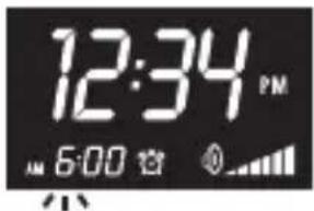 Conair Luna WCR450 - Setting the Alarm - 1
