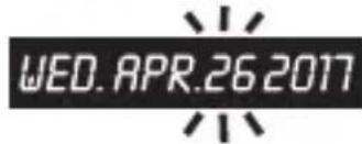 Conair Luna WCR450 - Réglage de l'horloge - 5