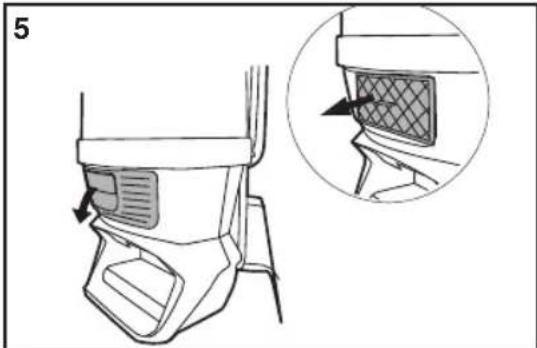 Sanitaire System Pro SL3681A - NOTA: La bolsa de tela NO puede lavarse y reutilizarse. - 5