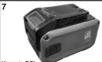 Sanitaire System Pro SL3681A - Chargement de la pile - 1