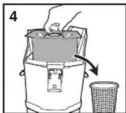 Sanitaire System Pro SL3681A - NOTE: The cloth bag can NOT be washed and reused. - 4