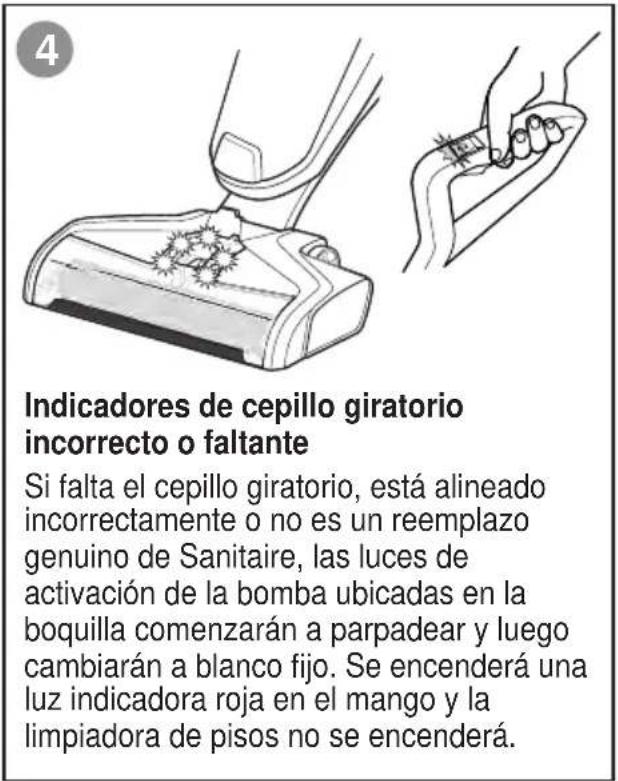 Sanitaire HydroClean SC930A - MANTENIMIENTO: ALARMAS ELECTRÓNICAS - 4