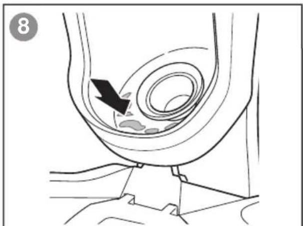 Sanitaire HydroClean SC930A - MANTENIMIENTO: TANQUE DE AGUA SUCIA (continuación) - 2