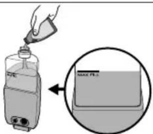 Sanitaire HydroClean SC930A - Uniquement pour la solution sanitaire: - 1