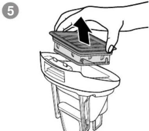 Sanitaire HydroClean SC930A - Entretien : réservoir d'eau SALE - 5