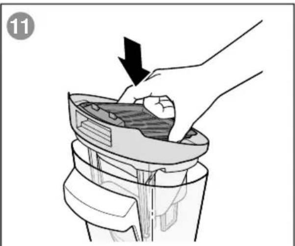 Sanitaire HydroClean SC930A - Entretien : réservoir d'eau SALE (suite) - 5