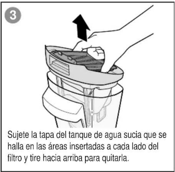 Sanitaire HydroClean SC930A - MANTENIMIENTO: TANQUE DE AGUA SUCIA - 3