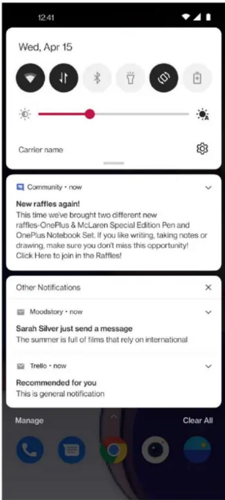 ONEPLUS Nord CE 2 5G - Notification - 1