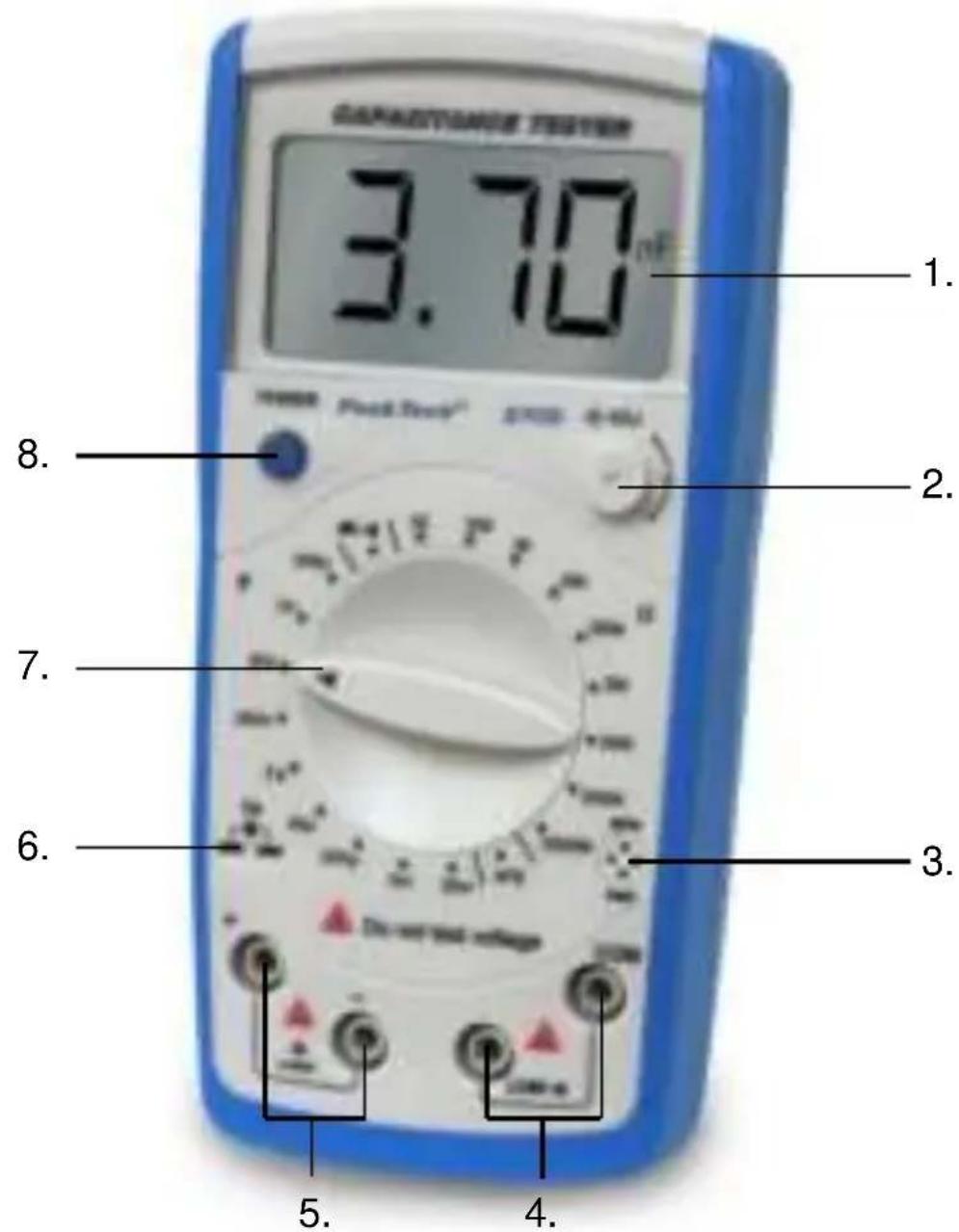 PeakTech 3705 - Front View - 1
