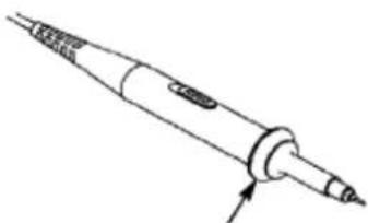 PeakTech 1206 - Consignes de sécurité pour l'utilisation de la sonde - 1