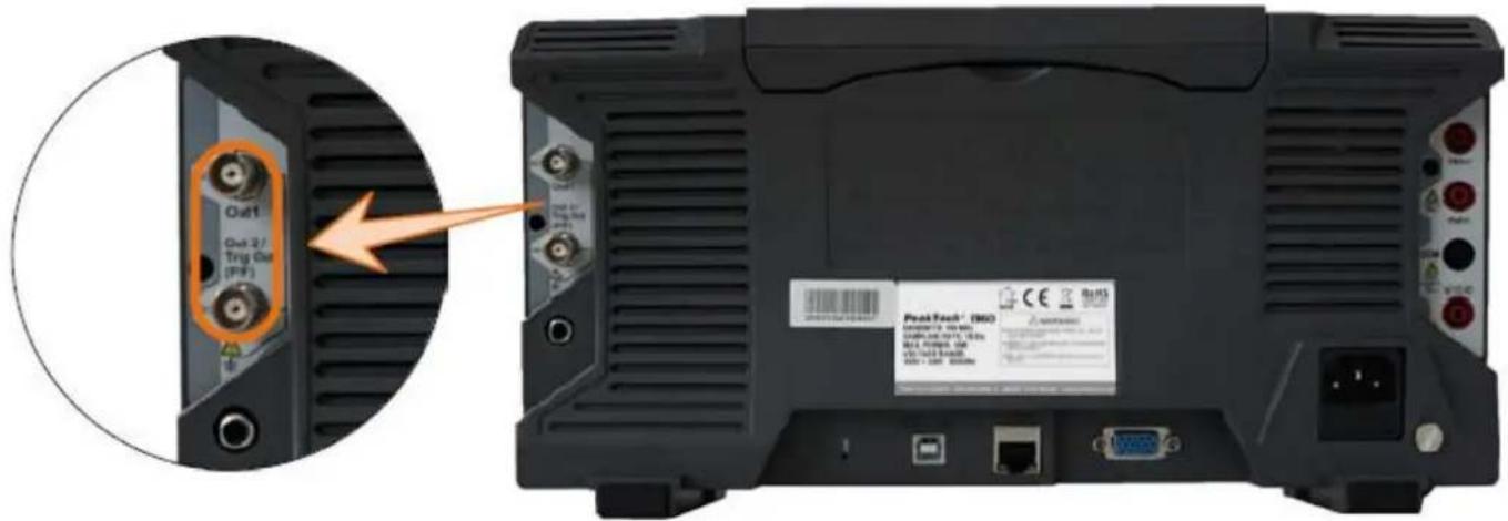 PeakTech 1360 - Raccordement - 1