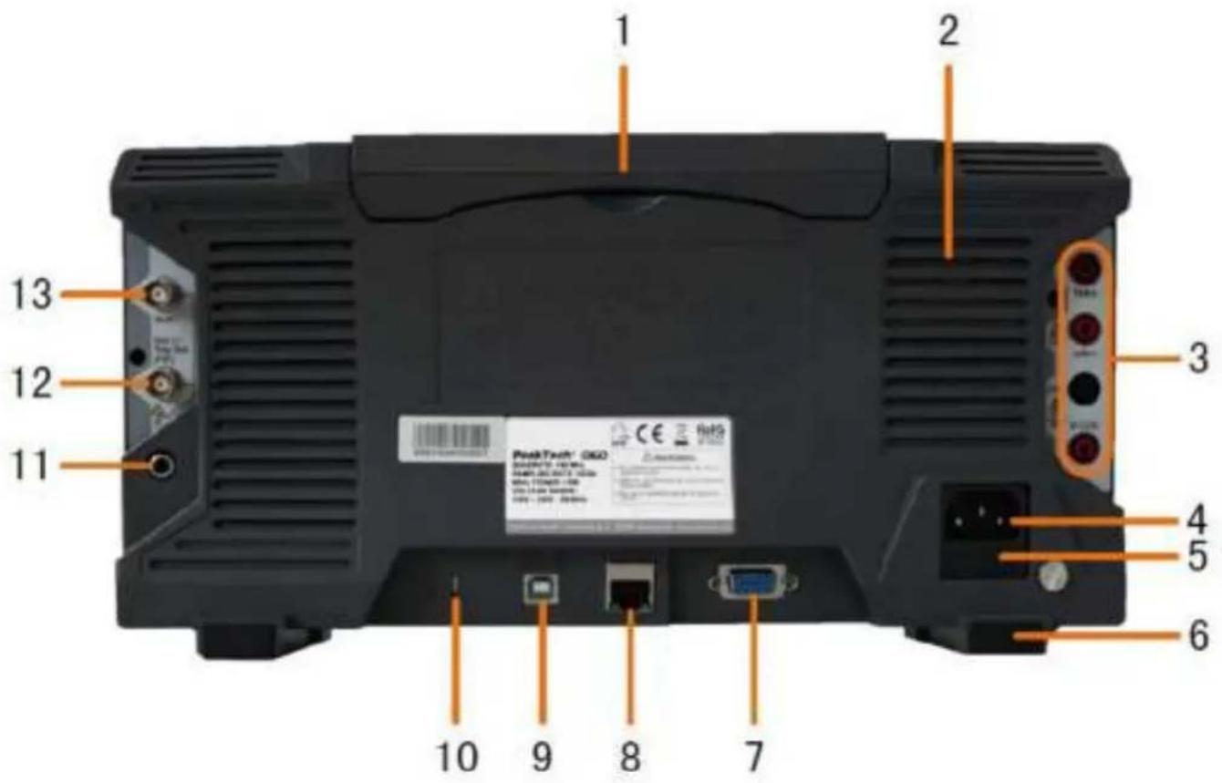 PeakTech 1360 - Verso - 1