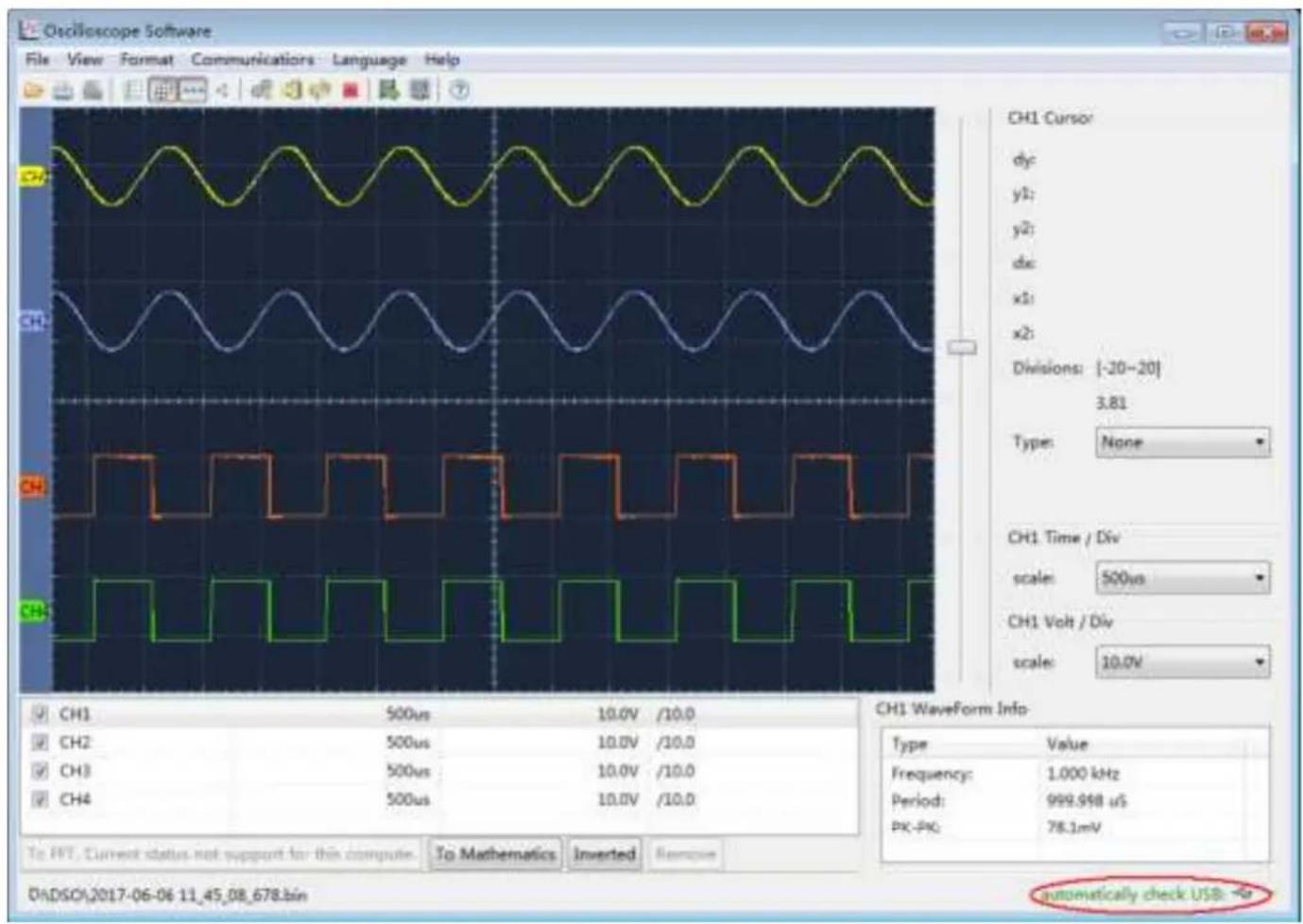 PeakTech 1360 - Interface USB - 1