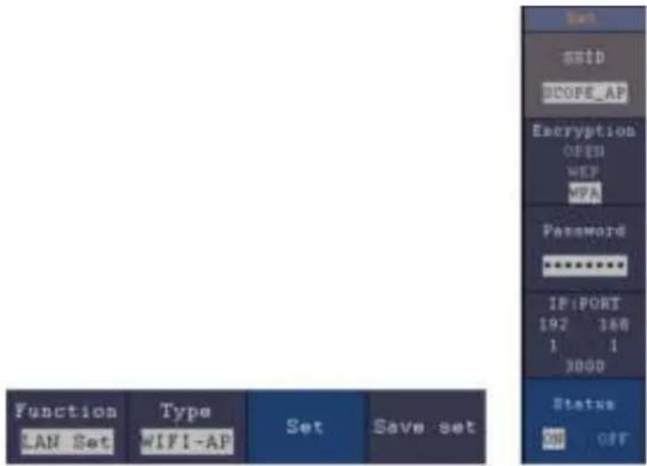 PeakTech 1360 - Se connecter au PC en tant que point d'accès wifi : - 1